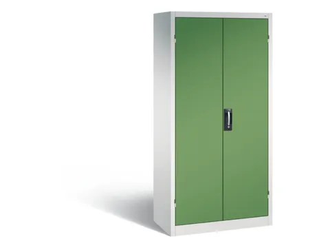 acculaadkast 1950x930x500mm 15stekkerdozen 230V ventilator fr. RAL6011