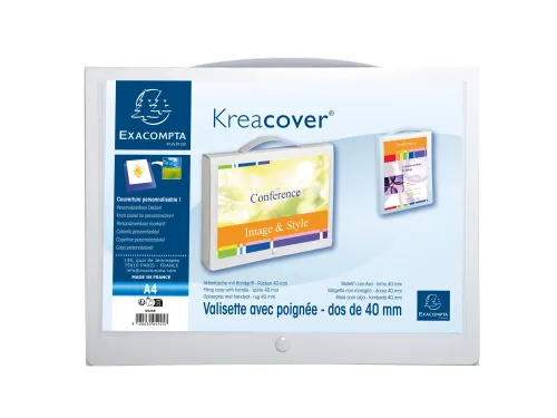 Exacompta Elastobox met Handvat Kreacover