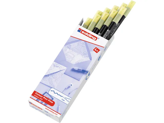 Fineliner edding 1200 melon jaune 0,5-1mm