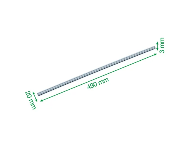 Mesgeleider voor rolsnijmachine Leitz Precision Office A3 2 stuks