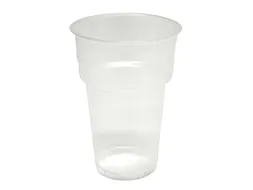 Beker transparant 250ml PP bier 50 stuks Voordeelbundel