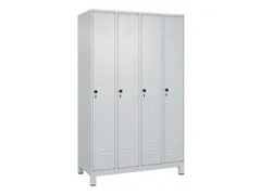 locker voor scheiding van kleding,HxBxD 1950x1200x500mm,4vak