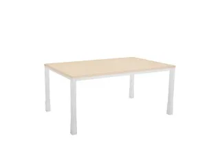 In hoogte verstelbaar bureau,HxBxD 720-840x1600x1000mm,NE-esdoorn - 2
