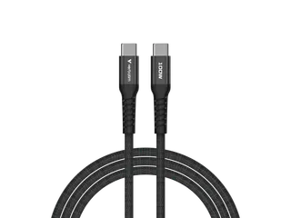 S+C Magnetische Usb-C Kabel zwart 100W 31863 480Mbps 1.20m - 1