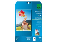 Inkjetfotopapier Sigel A4 Everyday+ 170 Gram Wit 20 Vel