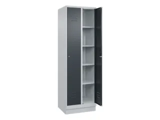wasgoedverdeelkast,HxBxD 1950x600x500mm,vak B 300mm,cilinderslot - 2