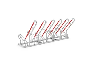 fietsbeugel,L 2100mm,6instelplaatsen,gebruik eenzijdig,vuurverzinkt - 1