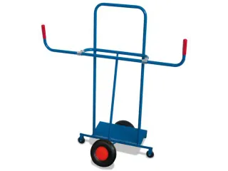 Platenkar 250kg Schop Bxd 500x200mm Hxb 1435x1260mm Luchtbanden - 2