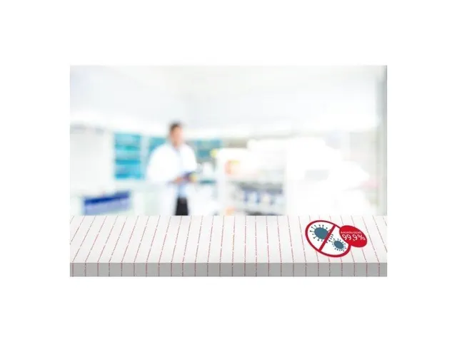 Antimicrobiële etiketten afneembaar transparant 450x320mm