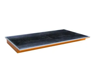ophangbak,opvangvol. 200l,HxBxD 140x2150x1250/915mm,m. PE-element - 1