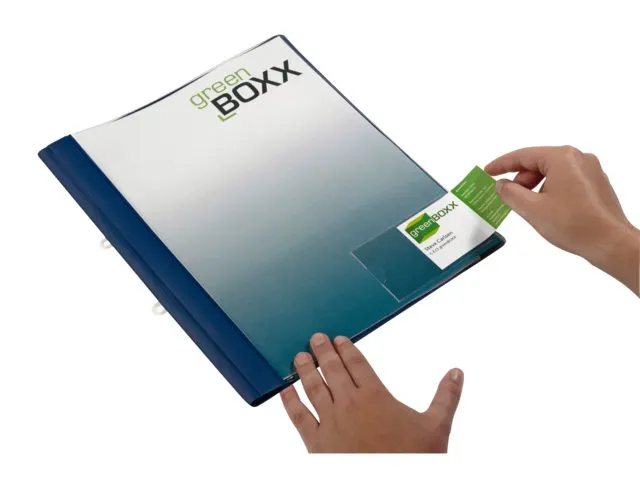 Etikethouder Durable pocketfix 57x90mm zelfklevend