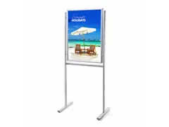 Infobord Design Standaard 25 mm Rechte Hoeken Dubbelzijdig 70x100cm