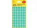 Etiquette Avery Zweckform 3012 Rond 8mm Vert 416 pcs