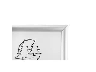 Wand poster lijst A3 aluminium/kristal - 7