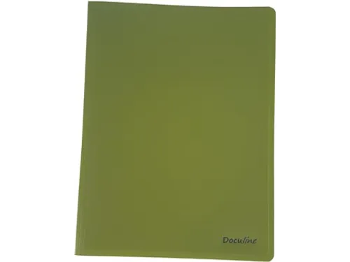 showalbum Nature A4 uit PP 50 tassen kaki groen