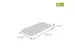 Sigma Home deksel voor 6L cube box transparant - 32,5x16,5x1,3cm