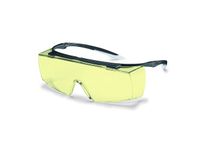 Veiligheidsbril Super f OTG 9169 Zwart Polycarbonaat Geel