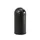 Afvalbak Pushcan 40 Liter Mat Zwart
