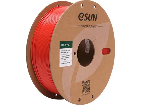 eSUN 3D printer Filament ePLA+HS 1,75mm Rood 1kg