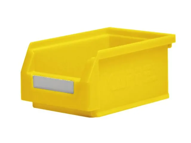 Magazijnbakken Pe Hxbxd 75X105X160/140Mm Geel