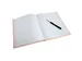 Gastenbk 100p goud 2 7x22 AQUAREL koraal