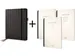 Business Organiseur Conceptum Flex simili cuir, A4, noir avec cahier l