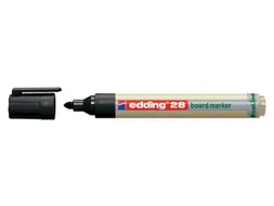 Viltstift Edding 28 Whiteboard EcoLine Rond Zwart 1.5-3mm