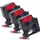 Labeltape Dymo Compatible 45017 D1 12mmx7m Zwart Op Rood