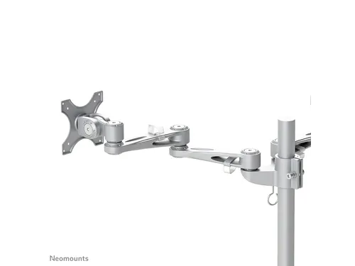 Monitorarm FPMA-D935DG 2 Schermen tot 27 inch Doorvoer Zilver