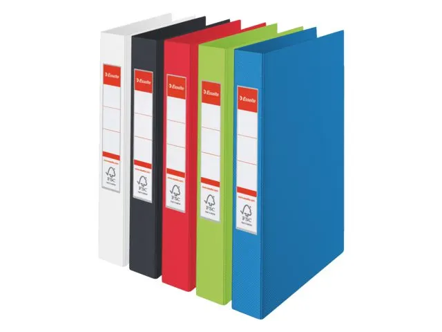 Ringband Esselte 2 rings O-mech A4 25mm Pp Groen