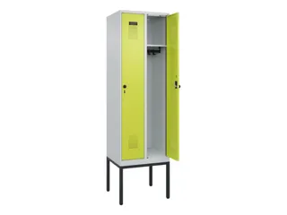 locker,HxBxD 2120x600x500mm,2vak,vak B 300mm,draaigrendel - 1