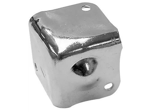 Bescherming Voor Luidsprekerbehuizing Wit Metaal, 38 X 38mm