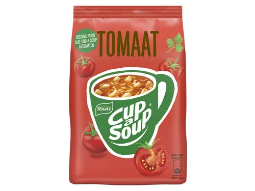 Cup a Soup Knorr machinezak Soep tomaat 140ml