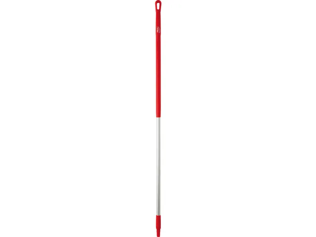Steel Vikan ergonomic 150cm 31mm rood aluminium