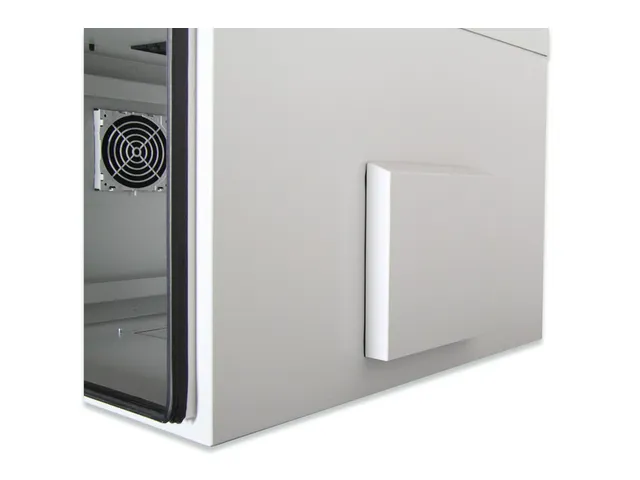 Serverkast Wand IP55 Outdoor 16U 600x450mm Ral 7035