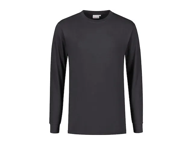 T-shirt James Houtskool 100% Katoen Lange Mouwen Maat M