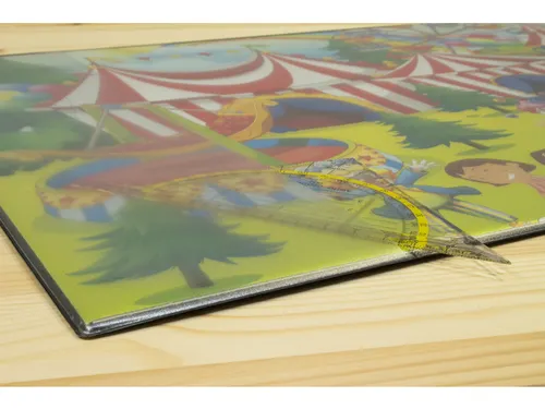 Bureauonderlegger Kangaro PP 38x58cm dessin Circus