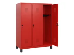 schoollocker,HxBxD 1630x1200x500mm,3vak,vak B 400mm,draaigrendel