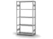 systeemstelling,grondveld,HxBxD 2000x1060x435mm,vakl. 225kg