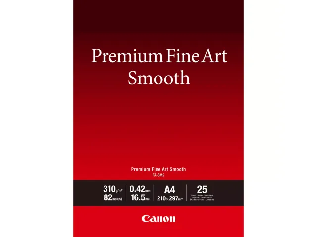 Canon FA-SM 2, Glad, 310 g/m², Inkjet, A4, 21x29.7 cm, Wit