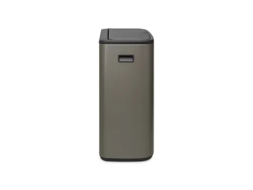 Afvalbak Bo Touch Bin 2x30 Liter Platina