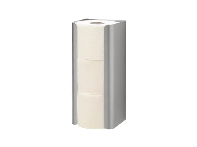 Support papier toilette TRIO aluminium MQRRH3A 3 rouleaux