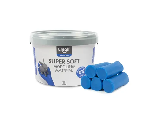 Klei Creall supersoft blauw 1750gram