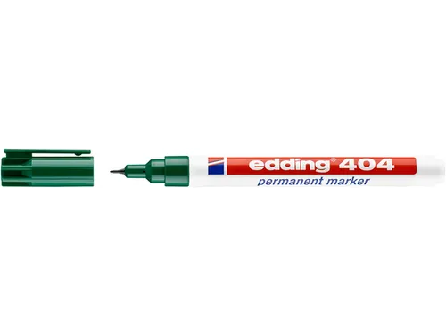 Viltstift edding 404 rond 0.75mm groen