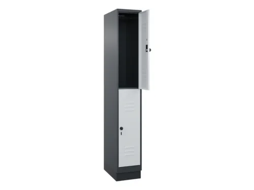 dubbeldekse locker,HxBxD 1950x300x500mm,1x2vak.,vak B 300mm