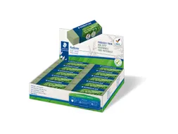 Gum Staedtler Eco 52680 65x23x10mm olijfgroen 20 stuks