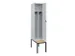 locker met bank,voor scheiding van kleding,HxBxD 2120x400x815mm,1vak