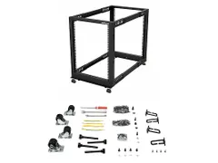 15U 19 inch open frame server rack