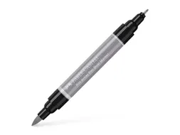 Tekenstift Faber-Castell Pitt Artist Pen duo marker 272 warmgrijs III