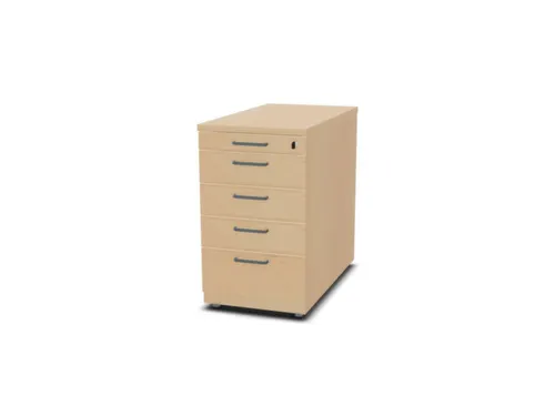 stationair ladeblok 740x430x800mm 4 laden materiaallade NE-esdoorn